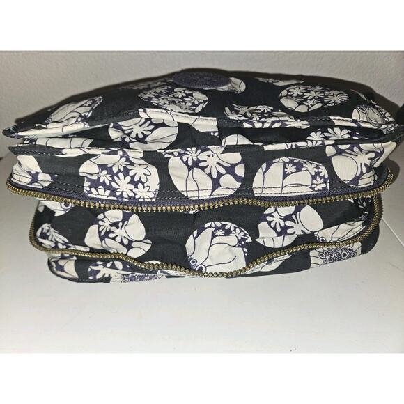 Kipling Messenger Bag Purple Gray 16x3x4 - Picture 3 of 9